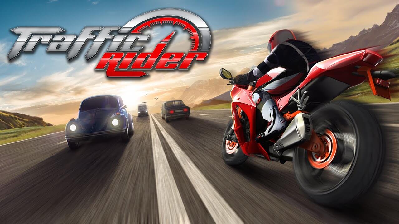 تحميل لعبة traffic rider مهكرة اخر اصدار 2024